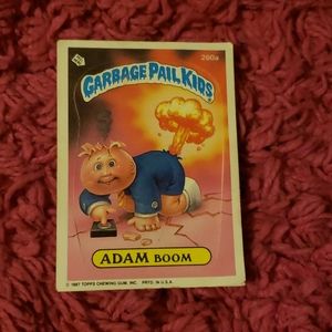 Garbage pail Adam bomb card